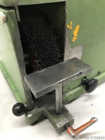 Borstontbraammachine, pijpontbraammachine, borstelontbraammer, dubbele slijpmachine, ontbraamapparaa BAUER BE 1