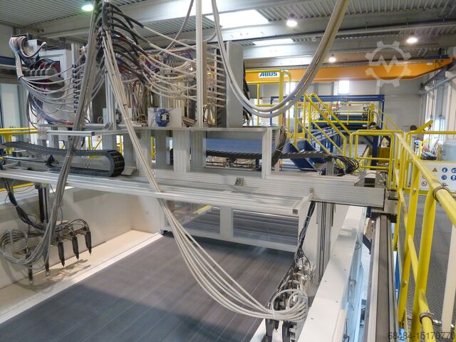 Horizontální zařízení pro práškové lakování Wagner Horizontal Painting line