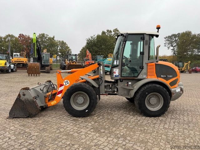 Radlader ATLAS AR75e, Hydr. S.W.S., 4+1 Schaufel, Palettengabel