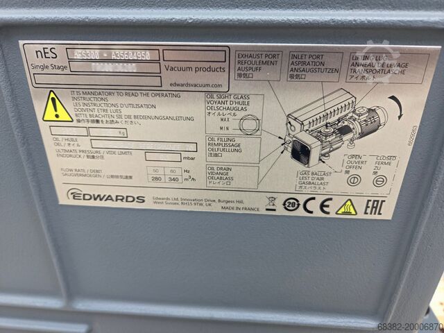 Vacuum pump EDWARDS_Leybold nES300 (P/N: A35604950)_SV300B