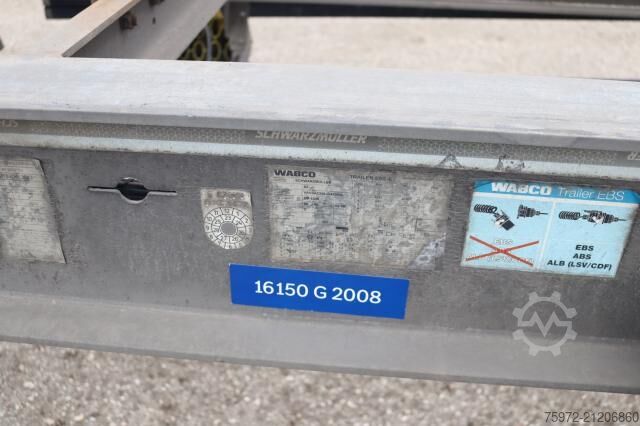 Swap chassis trailer Schwarzmüller S06VLN3 BDF