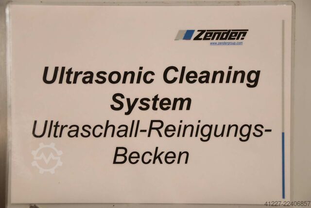 Bac de nettoyage à ultrasons Zender Beckeninnenmaß 2200/315/H280 mm