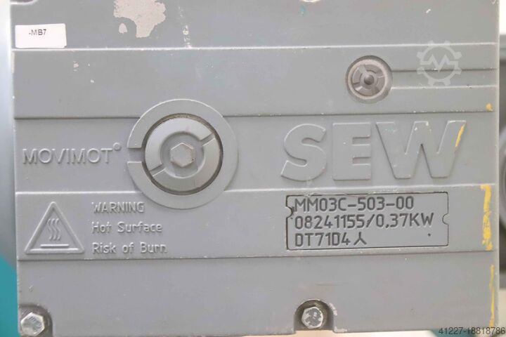 Sterowanie częstotliwością przenośnika taśmowego Grenzebach ZFT 1440 mm