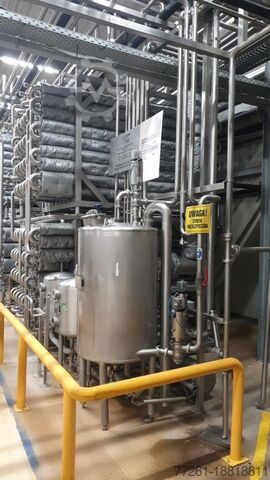 Maszyna do produkcji napojów TUBULAR JUICE UHT STERILIZER 11 TONS KF ENGINEERING