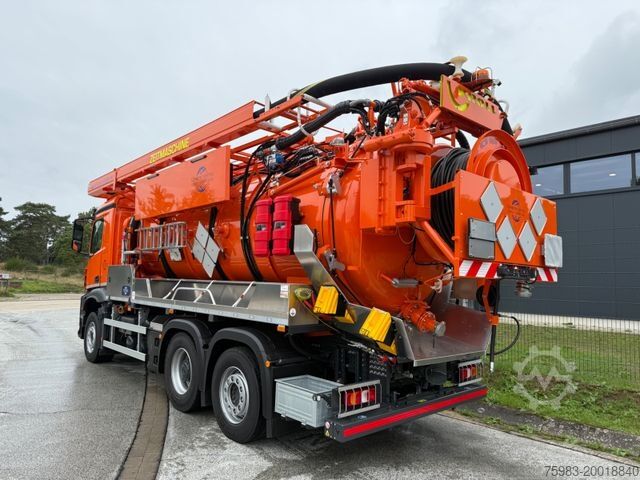 Vacuümtankwagen MERCEDES-BENZ Arocs 2548 6x2 / KROLL ADR-Kombi K 14,0 / 28 PE