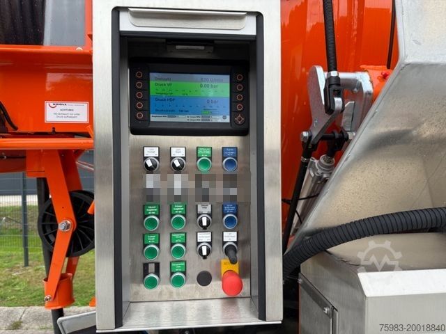 Vacuümtankwagen MERCEDES-BENZ Arocs 2548 6x2 / KROLL ADR-Kombi K 14,0 / 28 PE