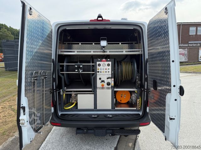 Vacuümtankwagen MERCEDES-BENZ Sprinter 417 CDI / Leistikow HD-Einbau B55C