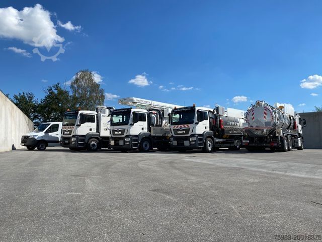 Vacuümtankwagen MERCEDES-BENZ Arocs 3251 8x4 NEU ! KROLL ADR-Kombi 4-Achser
