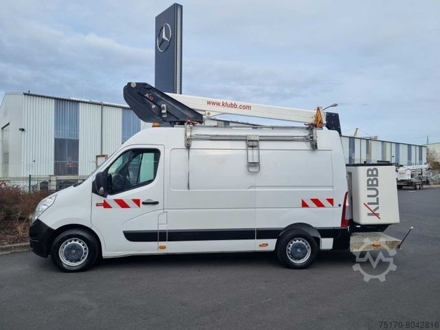 Working platform truck RENAULT Master 2.3 dCi / KLUBB K32, 12,5m