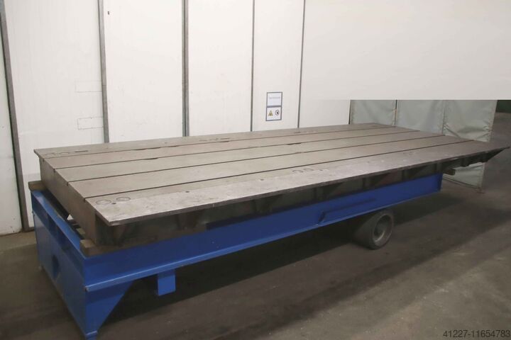 Aufspannplatte mit T Nut unbekannt 6000/2600/H295 mm
