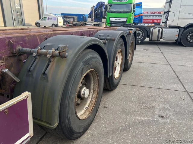 Container transport Pacton / TXC343 / 2X Extendable / 45FT / 2x Lift Axle