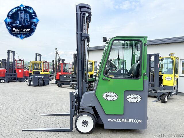 četvorosmerni viljuškar Combilift CB4000 GAS TRIPLEX 6800 POSITIONER CABIN