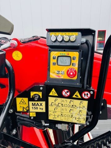 Yarı römork  Wiese Baustoffauflieger mit Fassi Kran F240