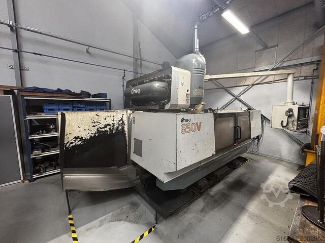 POLOVNI VERTIKALNI OBRADNI CENTAR PROIZVOĐAČA ENSHU, MODEL 650 V ENSHU 650 V