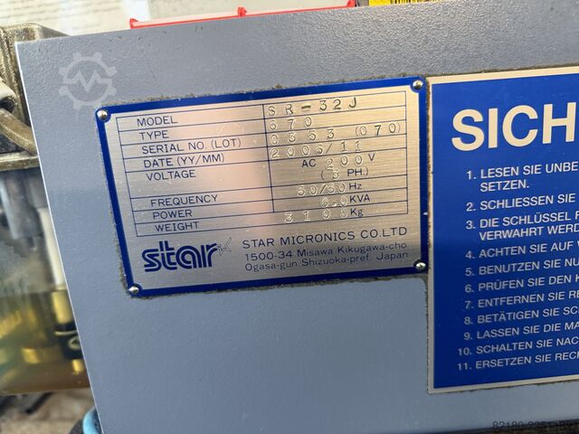 Automata eszterga STAR Micronics SR-32 J (Typ 670)