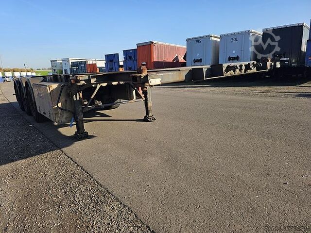 Transport von Containern Burg | 12-27 CCXGX |30 Foot tank container chassis | a...