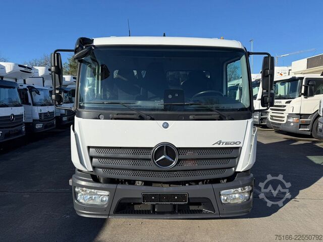 Tre-vejs tippevogn MERCEDES-BENZ ATEGO 816 Kipper 3-Seiten*KRAN HIAB X 078*2xAHK
