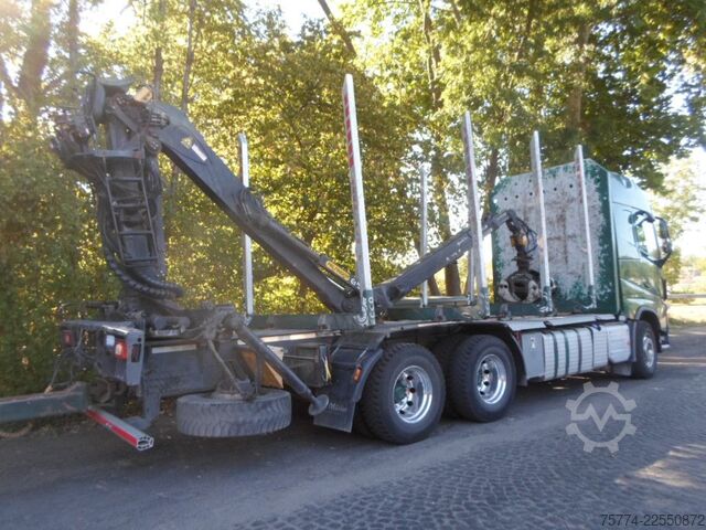 Tomruk kamyonu VOLVO FH 540/6x4/ Kurzholzzug/EPSILON 120 Z