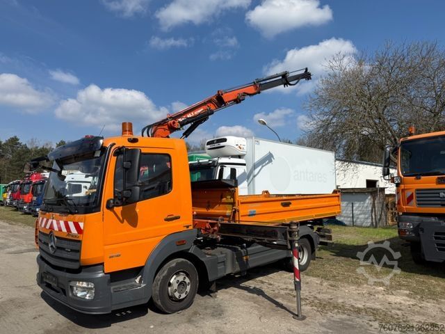 Sonstige MERCEDES-BENZ Atego 818 K Atlas Kran Funk 2 x AHK Standheizung