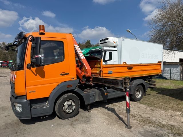 Sonstige MERCEDES-BENZ Atego 818 K Atlas Kran Funk 2 x AHK Standheizung