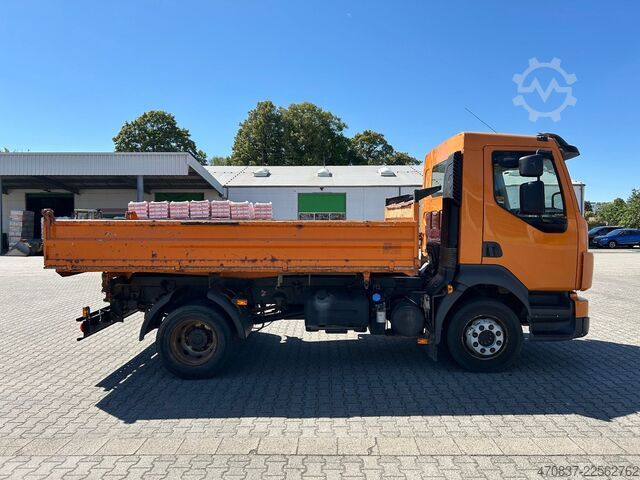 Üç taraflı damperli kamyon VOLVO FL 250 / Meiller / Euro 5 / Klima