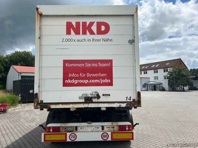 Değiştirilebilir şasili römork KRONE AZ / inkl Koffer