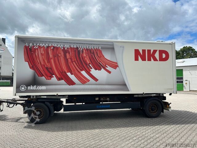 Değiştirilebilir şasili römork KRONE AZ / inkl Koffer