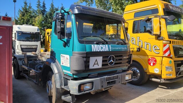 Dreiseitenkipper LKW Mercedes-Benz 1824 4x2 Meiller RK 13.055 blatt german