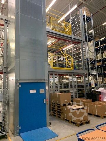 800 m² storage platform Schäfer R3000 3-storey 800 m² Lagerbühne Schäfer R3000  3-stöck 3 Stock Fachbodenanlage Schäfer