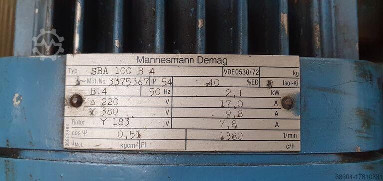 Kranarm DEMAG SBA 100 / 125 / 140  - 8 Stück