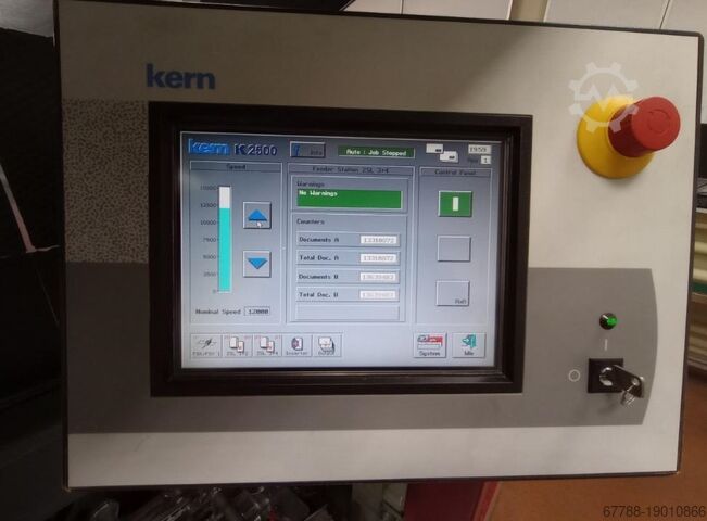 Ekli zarf, C5 C6/5 KERN K 2500 Envelope inserter