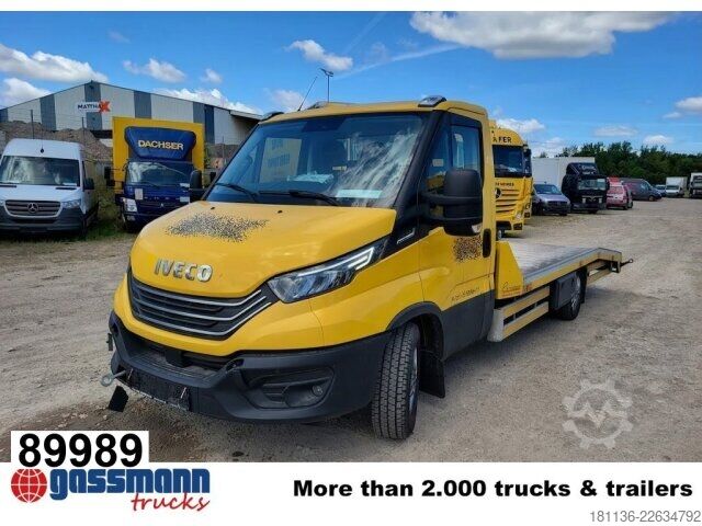 Furgón portacoches Iveco Daily 35S21 4x2, Seilwinde