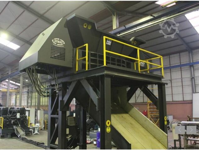 Shredder Aymas Recycling Machinery SH 180 Double Shaft Shredder