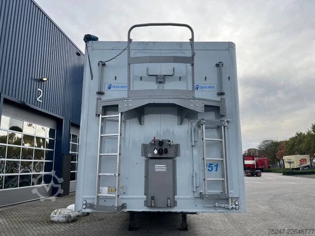 Rörligt golv Knapen Trailers K200 - 70m3 Liftas hogedrukreiniger