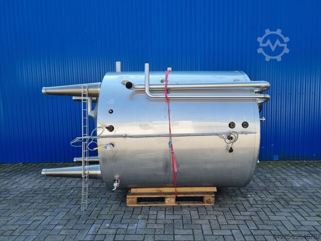3800L rostfri tank med isolering  