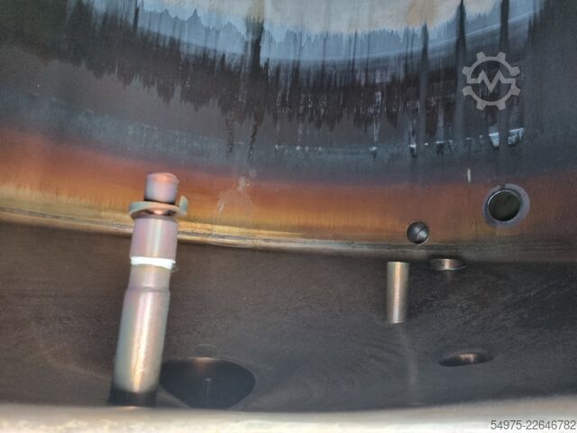 3800L rostfri tank med isolering  
