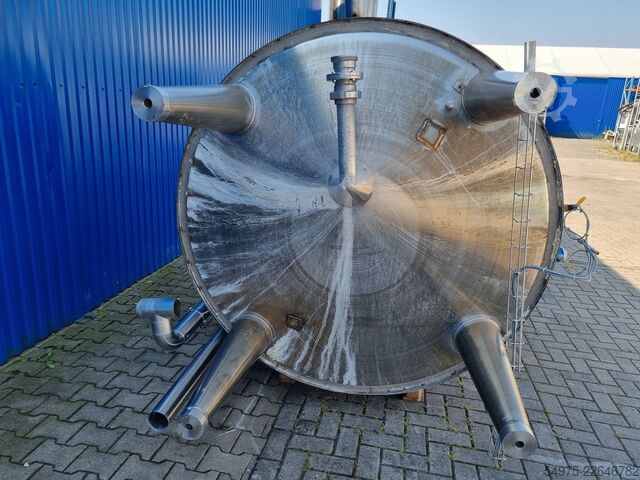3800L rostfri tank med isolering  