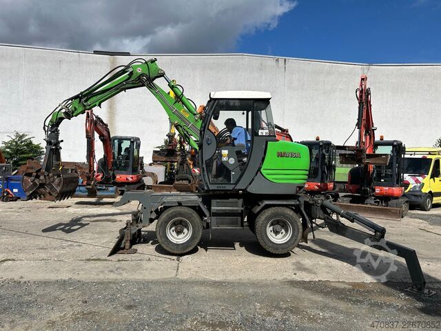 Hjulgrävare Hansa APZ 531 / 4x4x4 / Friedhofsbagger