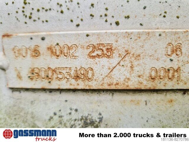 Damperli kamyon Meiller - Hilfsrahmen