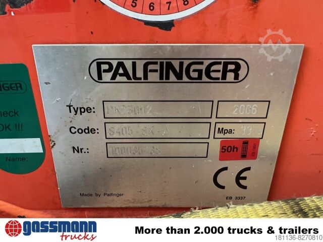 Gru montata su autocarro Palfinger PK 23002 C, Funk