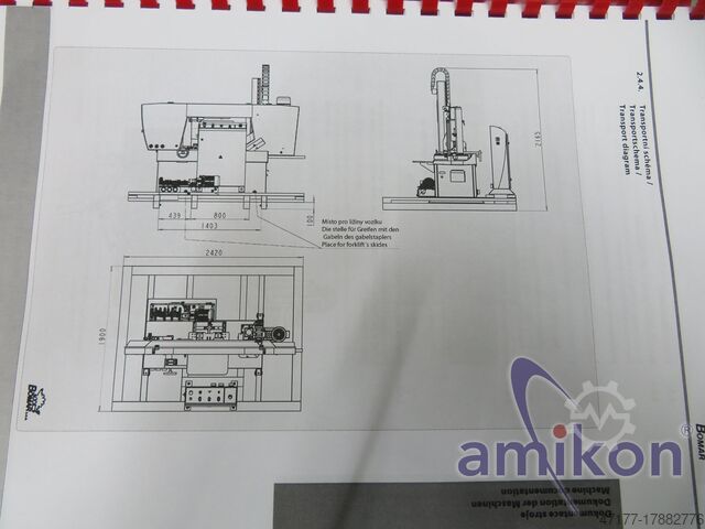 Pásová pila Bomar CLS 420.420