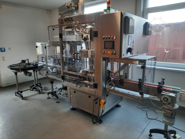 Máquina rotativa de tampagem AROL EURO PK