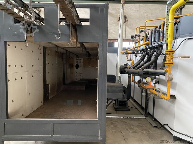 Gas fired continuous enameling furnace GYSMA U Type 800-1220