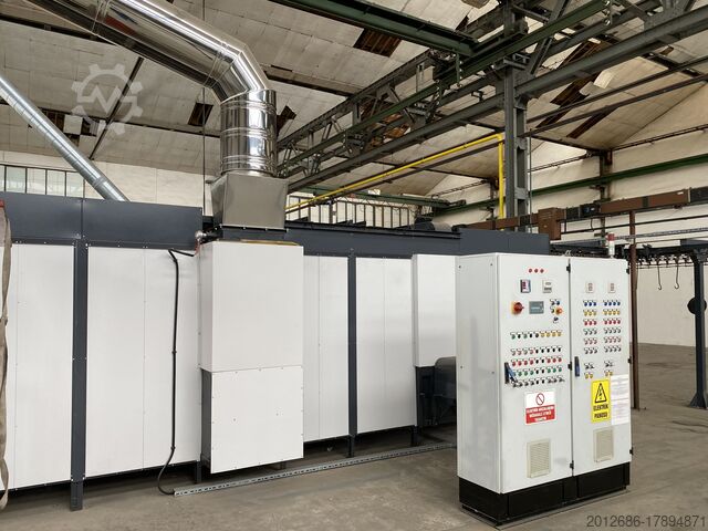 Gas fired continuous enameling furnace GYSMA U Type 800-1220