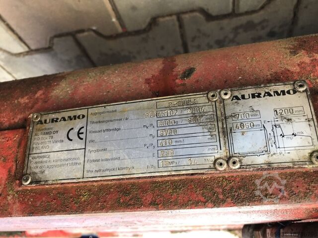 Clemă de balotă Auramo P-800LE