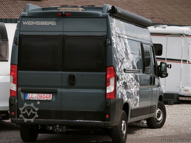 Kamper WEINSBERG CaraBus  600 MQ, Aufstelldach, in Lanzarote Grau