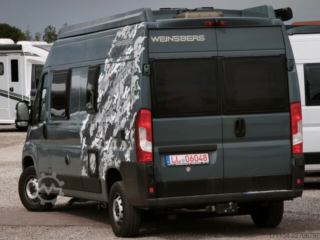 Kamper WEINSBERG CaraBus  600 MQ, Aufstelldach, in Lanzarote Grau
