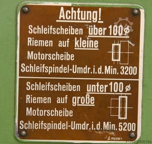 Gereedschap Slijpmachine Stehle mit Magnetplatte