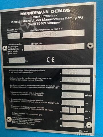 Compressoren Mannesmann Spinrt 40