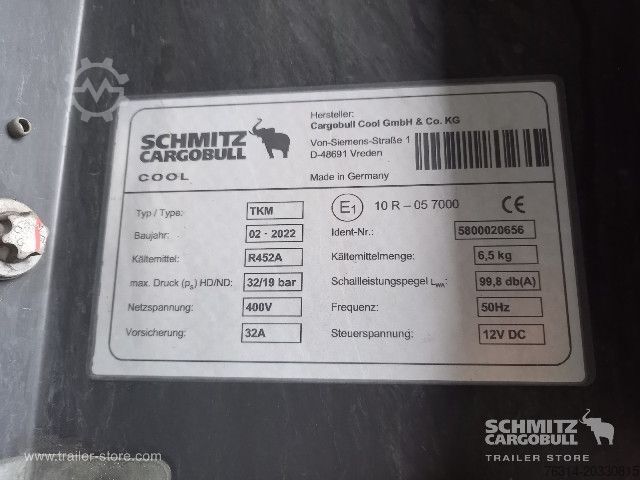 Chladírenský návěs Schmitz Cargobull Tiefkühler Standard Doppelstock
